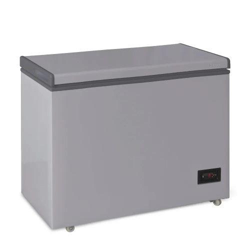 Морозильный ларь БИРЮСА M210KDN 160л металлик