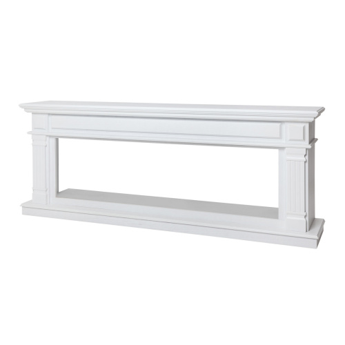 Портал каминный из МДФ RealFlame Islandia 60 белый, для очага Saphir 60