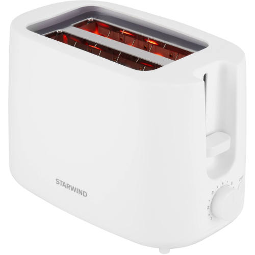 Тостер Starwind ST4107 белый/белый
