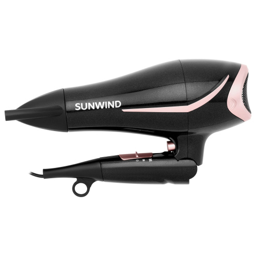 Фен SunWind SUHD 550 черный/розовое золото