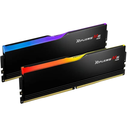 ОЗУ G.SKILL Ripjaws M5 RGB (F5-6400J3239G16GX2-RM5RK) 32GB (2x16GB) DDR5 6400MHz CL32 (32-39-39-102) 1.4V / Black