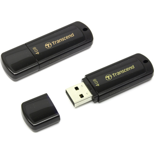 USB-флешка Transcend 4Gb Jetflash 350 TS4GJF350 USB2.0 черный