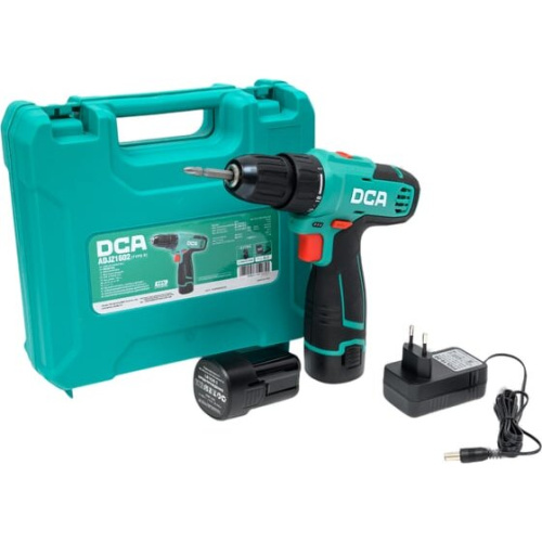 Дрель-шуруповерт DCA ADJZ1602 (Type E) 2АКБ+ЗУ