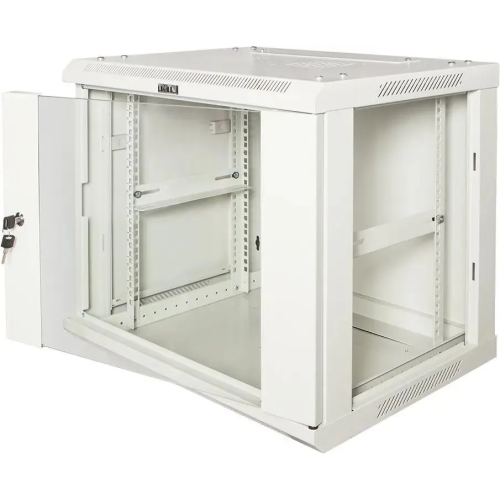Шкаф коммутационный Lanmaster Pro TWT-CBWPG-12U-6X4-GY настенный 12U 600x450мм серый