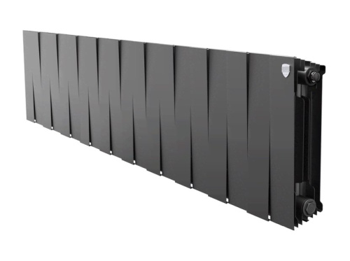 Биметаллический радиатор отопления  Royal Thermo Pianoforte 300 20 Секций Noir Sable