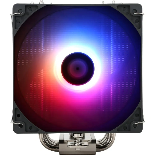 Кулер Thermalright Burst Assasin 120 ARGB (BA120-ARGB) (4-pin PWM, 154mm, Ni/Cu, 6x6mm, 1x120mm, 66.17CFM, 25.6dBA, 1550RPM)