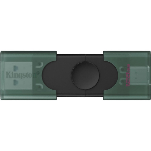 USB-флешка Kingston DTDEG2/128GB 128GB DataTraveler Duo G2 USB3.0 зеленый/черный