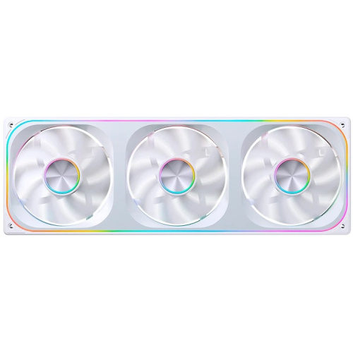 Вентилятор JONSBO ZA-360W (3 in 1) 120х120х28мм (PWM, ARGB LED, 700-2400об/мин, белый) Retail