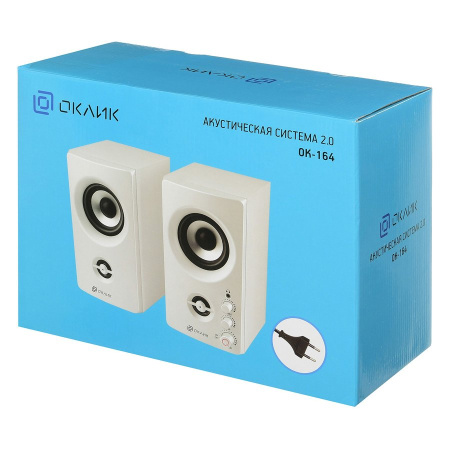 Колонки Oklick OK-164 белый