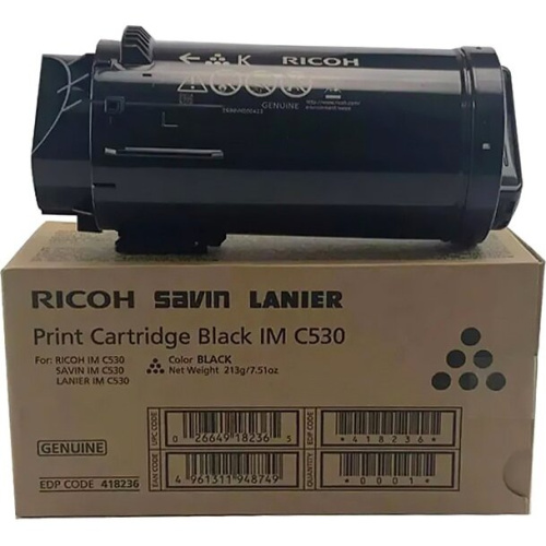 Тонер-картридж Ricoh IM C530 (418240) чёрный