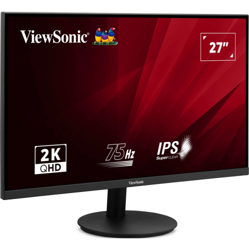 Монитор ViewSonic VA2708-2K-HD-2 черный