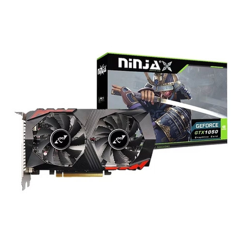 Видеокарта Ninja (Sinotex) GTX1050 2GB (NK105NP25F) GDDR5 128bit DVI DP HDMI 2Fan RTL