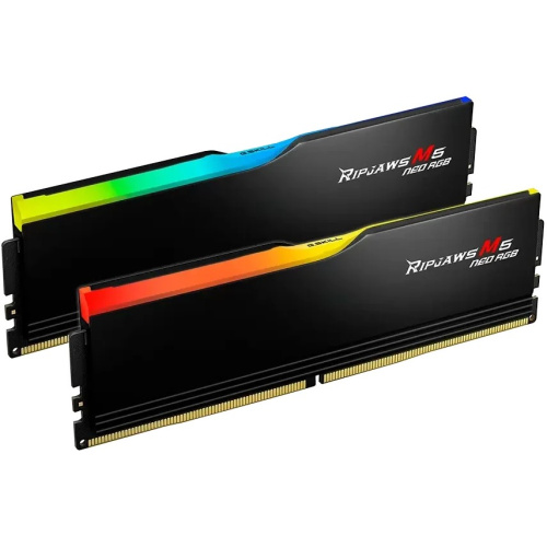 ОЗУ G.SKILL Ripjaws M5 Neo RGB (F5-6000J3636F16GX2-RM5NRK) 32GB (2x16GB) DDR5 6000MHz CL36 (36-36-36-96) 1.35V / Black