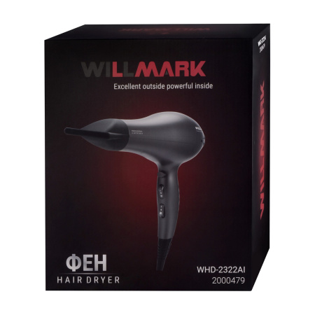 Фен WILLMARK WHD-2322AI