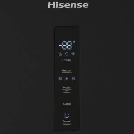Холодильник с морозильником Hisense RB3K330SAF1 черный