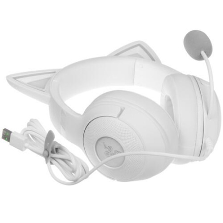 Проводные наушники Razer Kraken Kitty V2 белый