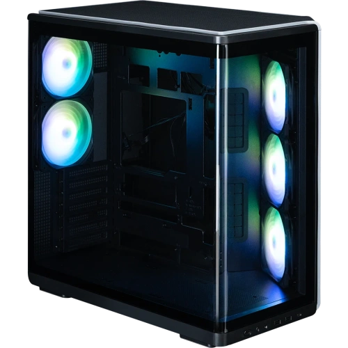 Корпус ZALMAN P60 black MidiTower (ATX, без БП, 2xUSB 3.0+USB Type C, 5x120mm ARGB )