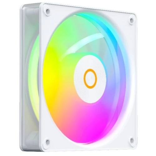Вентилятор Ocypus Gamma F12 Elite WH ARGB 3 in 1, 120x120x25mm, 4-Pin PWM, 600-1800 RPM, 26 DBA Max, Hydro Bearing