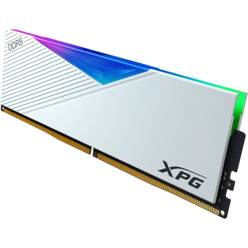 ОЗУ ADATA XPG Lancer RGB AX5U6400C3216G-DCLARWH 32GB DDR5 6400 DIMM 2*16, 1.4V, CL32-39-39, On-Die ECC, Power Management IC, white