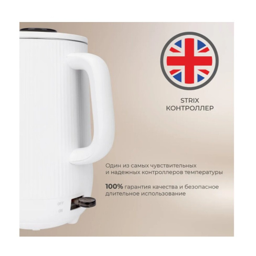 Электрочайник Evolution KP18172 White