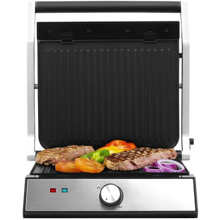 Электрогриль Kitfort КТ-1653 серебристый