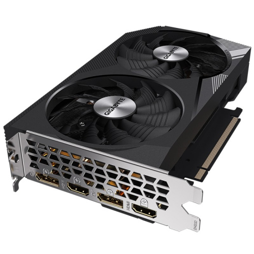 Видеокарта Gigabyte Nvidia GeForce RTX 3060 WINDFORCE OC (GV-N3060WF2OC-12GD) 12288Mb PCI-E 4.0 192 GDDR6 1792/15000 HDMIx2 DPx2 HDCP Ret