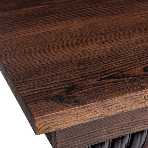 Электрокамин RealFlame Corfino NT орех с очагом Majestic Lux Black RC