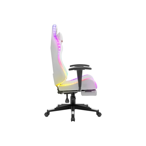 Игровое кресло Defender Watcher RGB Led 64336 White