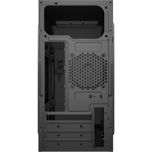 Корпус Foxline Forza FZ-019-SX450 mATX, 450W, 2xUSB2.0, Black, w/o Fan, 8 cm PSU, power cord