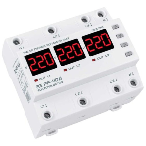 Реле напряжения RE PF-40A