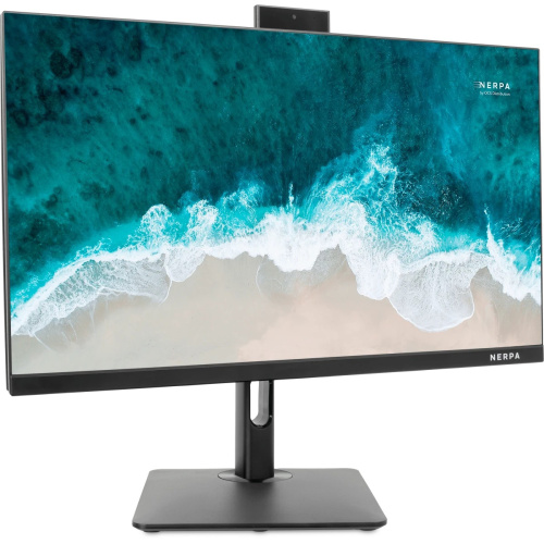 Моноблок NERPA I272-134H161400K Saimaa 27" IPS/2560x1440/Intel Core i5-13400 (2.5GHz)/16GB/1024GB NVMe SSD/UHD 730/WiFi+BT/CR/noOS/Black