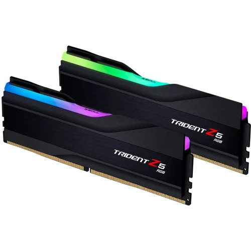 ОЗУ G.SKILL Trident Z5 RGB 128GB (F5-6000J3444F64GX2-TZ5RK) (2x64GB) DDR5 6000MHz CL34 (34-44-44-96) 1.35V / Black