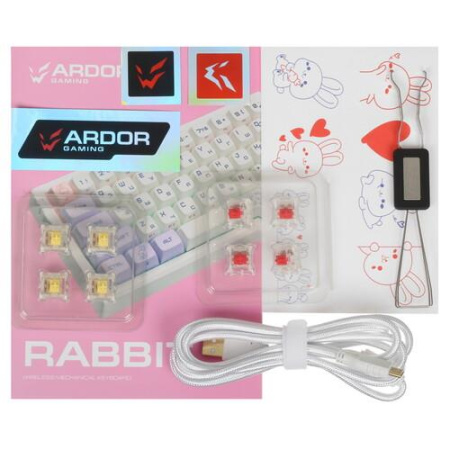 Клавиатура проводная + беспроводная ARDOR GAMING Rabbit