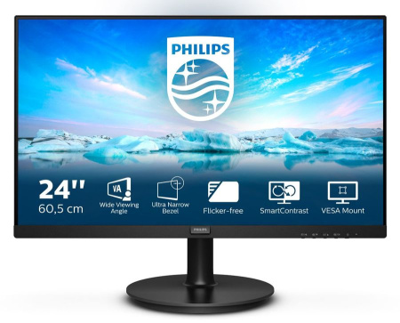 Монитор PHILIPS 241V8L/00(01) Black