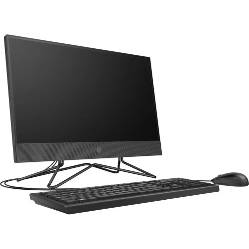 Моноблок HP 200 G4 (6D418EA/16GB) 21.5" Full HD, Intel Core i5 1235U, 16ГБ DDR4, 512ГБ SSD, с оптическим приводом, FreeDOS черный