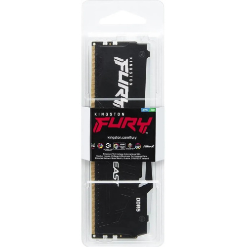 ОЗУ Kingston Fury Beast Black Expo KF560C30BBEA-16 DDR5 - 1x 16ГБ 6000МГц, DIMM, Ret