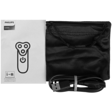 Электробритва Philips S3242/12 черный/серебристый