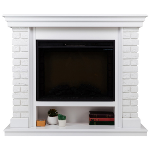 Портал каминный из МДФ RealFlame Brixton 25,5 белый