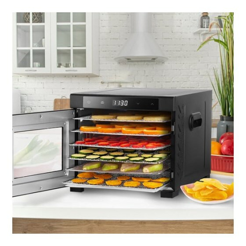 Сушилка для овощей и фруктов KitFort КТ-1964 черный