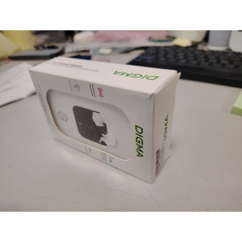 УЦ Модем 3G/4G Digma Mobile WiFi DMW1880WH micro USB Wi-Fi Firewall (плохая упаковка, сброс и перепрошивка)