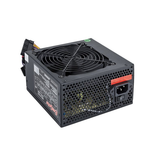 Блок питания ExeGate EX219459RUS-S 400W XP400, ATX, SC, black, 12cm fan, 24p+4p, 3xSATA, 2xIDE, FDD + кабель 220V