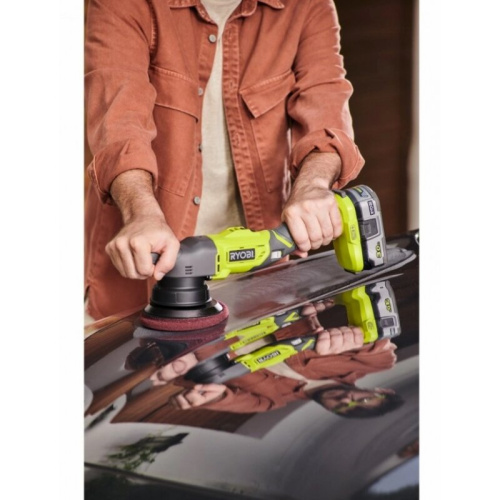 Полировальная машина Ryobi One+ R18P-0 (5133004845) без АКБ и ЗУ