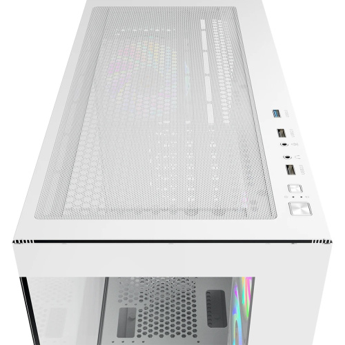 Корпус Ocypus Gamma C72 WH ARGB (Gamma-C72-W-HD400XX-GL) ATX / win / white / 4 ARGB fans / no PSU / Tempered Glass