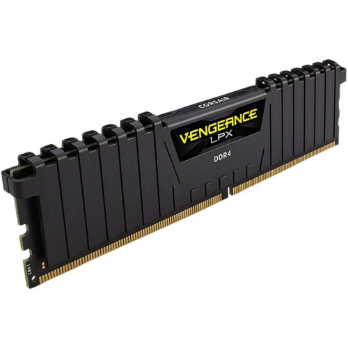 ОЗУ CORSAIR Vengeance LPX Black (CMK32GX4M2D3600C18) 32GB 3600МГц DDR4 CL18 DIMM (Kit of 2x16GB) XMP 2.0