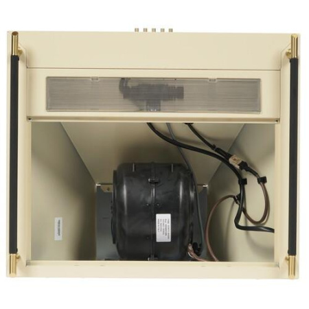 Вытяжка каминная Beko CWB6410CR бежевый/золотистый, черный