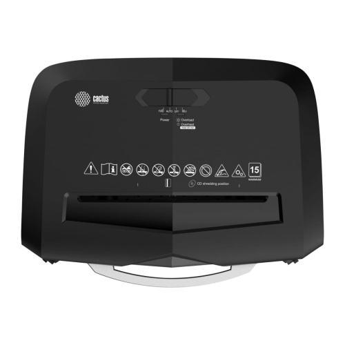 Шредер Cactus CS-SH-15-20-4X35 черный/серый