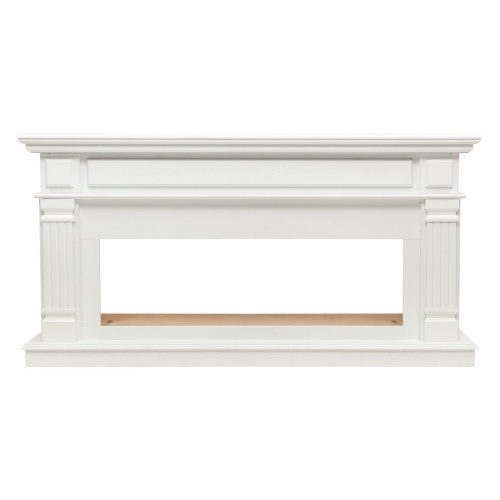 Портал каминный из МДФ RealFlame Islandia 42/BV белый, под очаги Beverly 1000 и Saphir 42