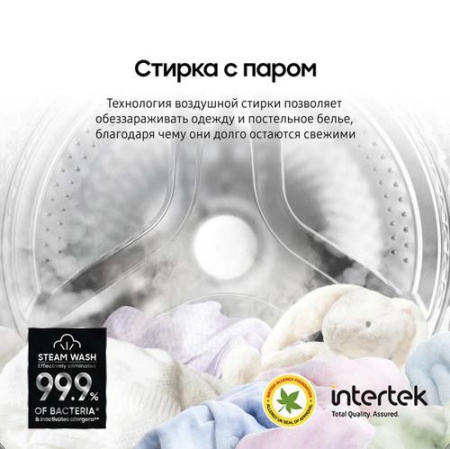 Стиральная машина Samsung WW90DG6U34LELP белый