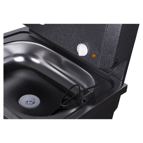 Умывальник дачный Вихрь Комфорт 74/4/9 с подогревом/пластиковая мойка/белый