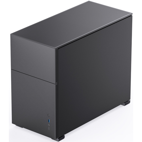 Корпус JONSBO D31 STD Black без БП, боковая панель из закаленного стекла, mini-ITX, micro-ATX